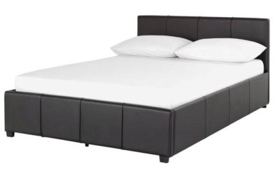 Hygena Hendry Kingsize Side Opening Ottoman Bed - Chocolate.